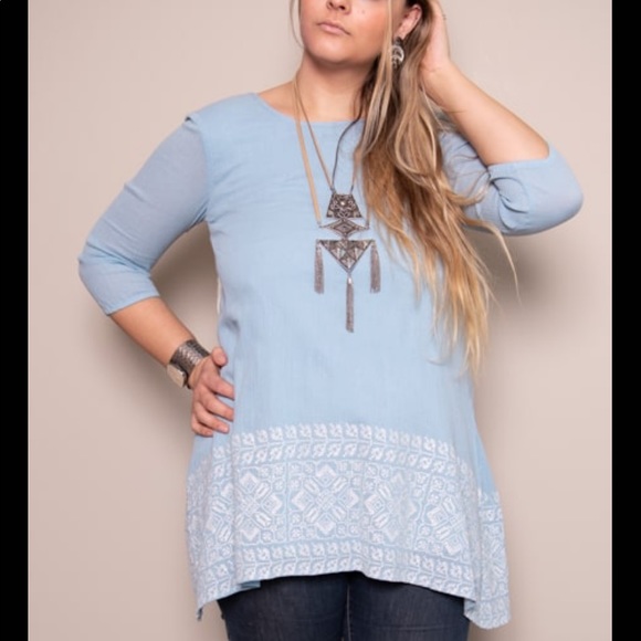 Kaftan Shirt imported from France by Sundress - Picture 7 of 7